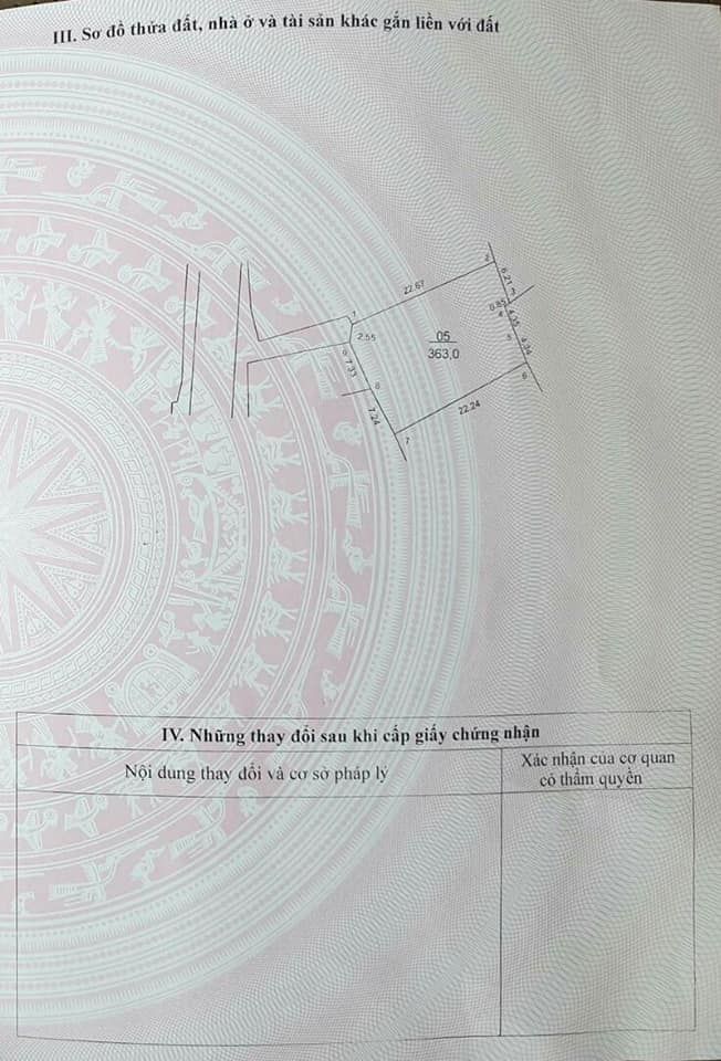 Em đang cần bán 363m đất tại thôn Thắng Trí- Minh Trí- Sóc Sơn giá 3,6 tr