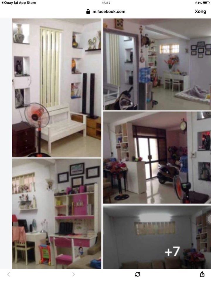 Bán gắp nhà 1 trệt 1 lầu diện tích 7m60 * 7m60 sổ hồng chín chủ giá 3ty350