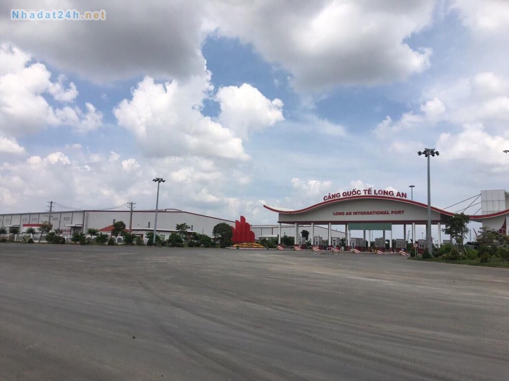 CẦN BÁN ĐẤT GIÁ TỐT KHU CÔNG NGHIỆP CẢNG QUỐC TẾ LONG AN.