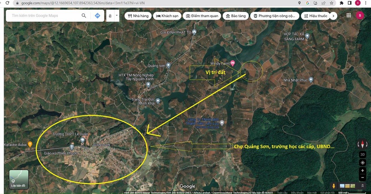 Bán đất view hồ có 900m mặt tiền đường và 270m mặt tiền hồ, sổ hồng riêng, xe tải vào tận nơi