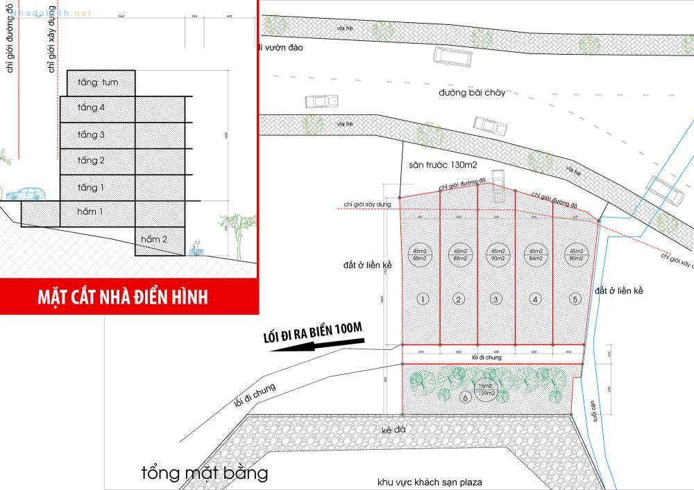 BÁN 610M2 ĐẤT MẶT ĐƯỜNG HẠ LONG. GIÁ 55TR/M2