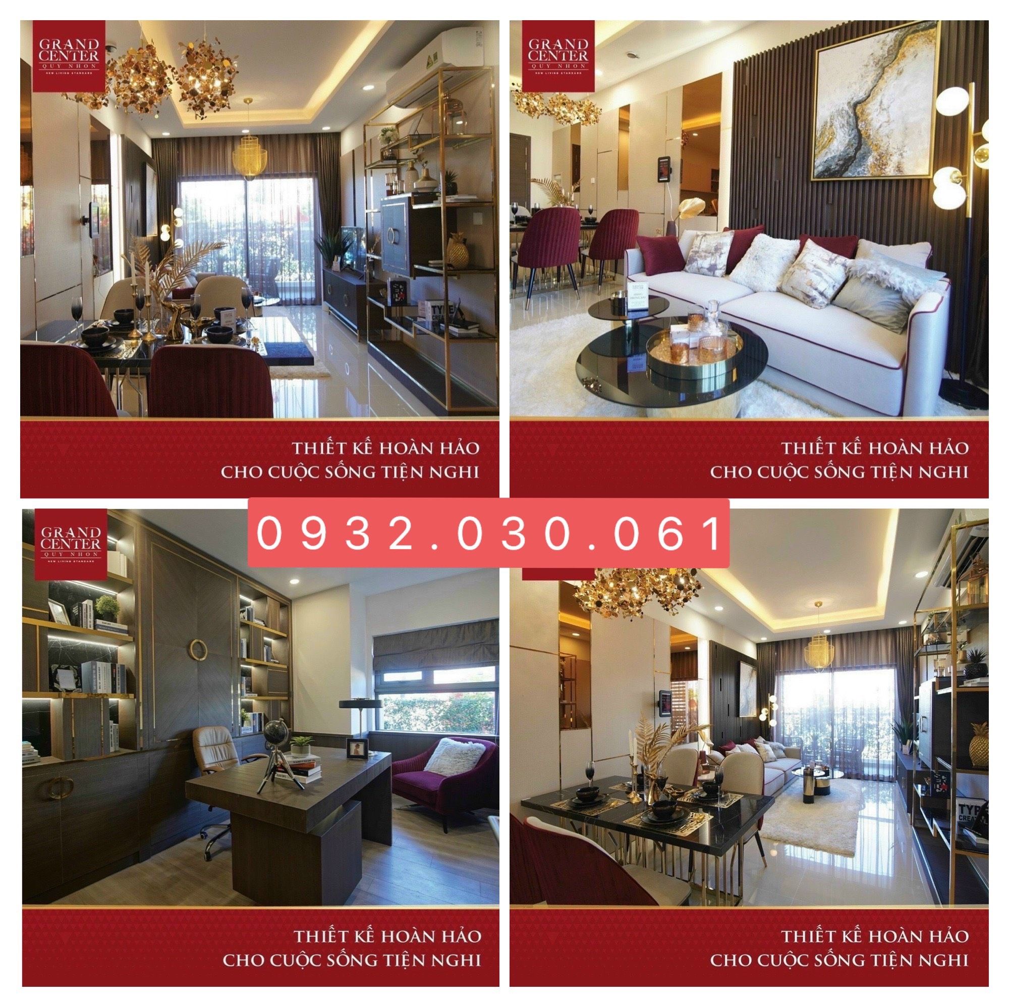 căn hộ grand center quy nhơn 4 mạt tiền đường , ck tới 21% , biểu tượng tp 0932030061