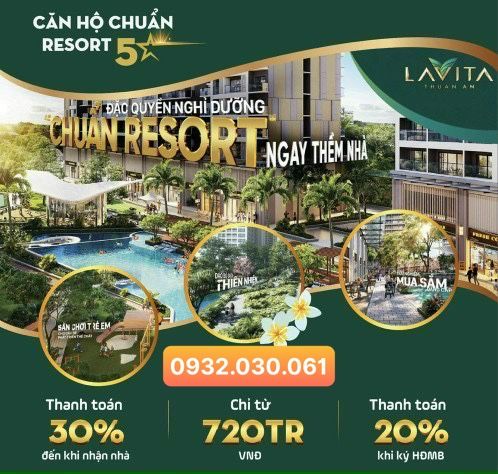 lavita thuận an tt30% nhận nhà , ck lên tới 27%- ân hạn lãi gốc 24 tháng 0932030061