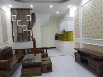 Chỉ với giá 2ty3 có ngay nhà đẹp xây mới full nội thất gần trường c1 phương canh .quận nam từ liêm
