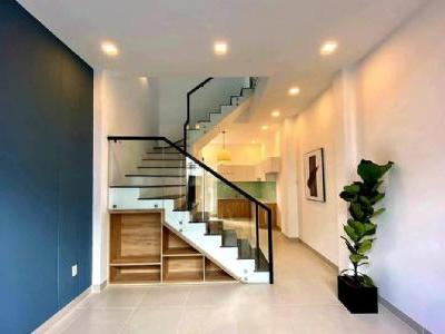 BÁN NHÀ LẦU 2 MẶT TIỀN TRỤC CHÍNH HẺM 77 PHẠM NGŨ LÃO MỚI 100%. THUẬN TIỆN KINH DOANH TẠI NHÀ