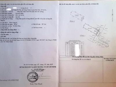 Chủ gửi nhà shr một trệt + lầu , nhà còn mới 90% khu dân cư sạch sẽ an ninh xã trung chánh hóc môn