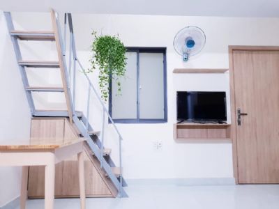 CHO THUÊ CCMN CÓ GÁC(2 giường ) , full nội thất ngay Trung tâm quận TÂN PHÚ