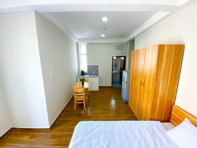 CHO THUÊ CĂN HỘ CÓ NỘI THẤT , BAN CÔNG - Đường TÔN ĐẢN, QUẬN 4, TP HCM.