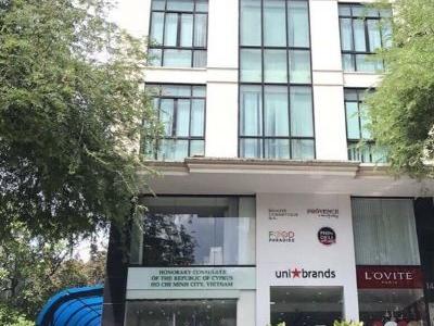 Tòa nhà Building Văn Phòng ngang khủng 12.5m ngay Q.3. Mặt tiền Trương Định, quận 3,tphcm .