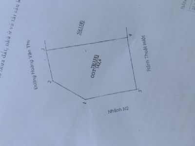 Bán đất 2 mặt tiền đường Hoàng Văn Thụ, tổ 23 - P.Đông phong - TPLC