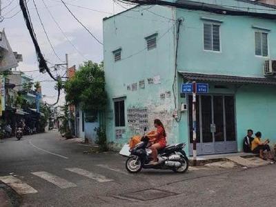 Nhà sổ hồng chung ht45 Q12 gần bia tiger 3.3 x 6 trệt Giá bán :750tr.