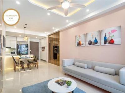 Cho thuê chung cư Tresor. quận 4 923 m2. Đầy đủ nội thất cao cấp