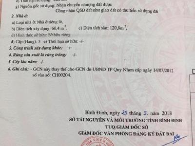 Bán nhà hẻm ô tô Hoàng văn Thụ, gần chung cư Simona