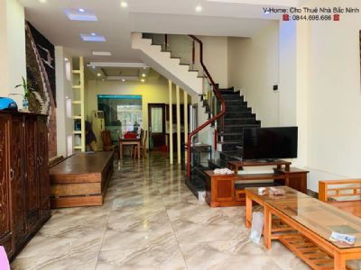 Cho thuê nhà 5 phòng ngủ khép kín Khu Hud A- Phường Võ Cường- TP Bắc Ninh