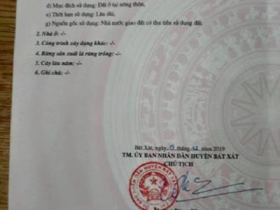 Cần bán lô đất km0- đường kim thành -ngòi phát . Xã bản vược