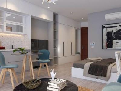 Cho thuê CH Vinhomes D''capitale Trần Duy Hưng studio nội thất mới 100%,vào ở ngay-full nội thất