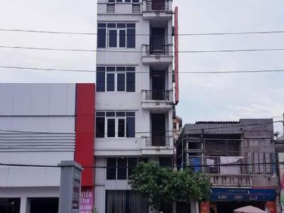 Cho thuê nhà nguyên căn mặt tiền 6 tầng : Số nhà 130 đường Hai Bà Trưng phường Hùng Vương