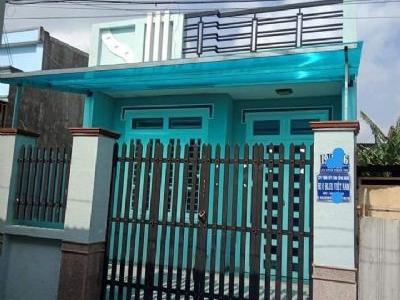 Nhà sổ hồng riêng ấp 4 Đông Thạnh Hóc Môn  5 x 20 , 2 phòng ngủ, 2 toilet, giếng trời.