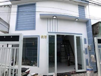 NHÀ MỚI XÂY HẺM VĂN NGỌC CHÍNH 6,5m x 12m  Đầu hẻm vào 50m tới nhà, ngay trung tâm TPST
