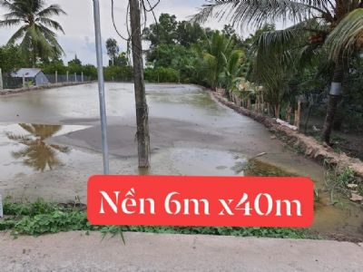 Nền đẹp lộ oto tuyến đường Đông Thạnh - Hóa Thành Cách Cầu CT 4km.Thuộc Bm-VL.
