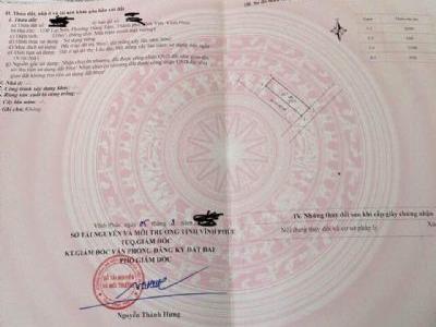Chính chủ bán ô đất lai sơn 110m. Thổ cư 50m. Hướng đông nam. Vuông vắn.