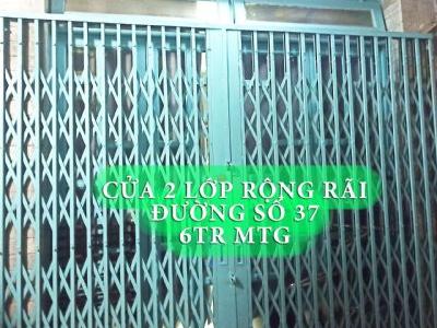 Cần cho thuê nhà nguyên căn q7(mặt tiền hẻm) , điện nước chính tính theo giá nhà nước