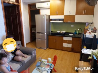 Cho thuê CCMN tại cự lộc dt 55m2 (gồm 2p ngủ+ 1p khách)