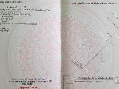 Cần ra cặp nền tái định cư Tây Bắc. Gần bến tàu Phú quốc.