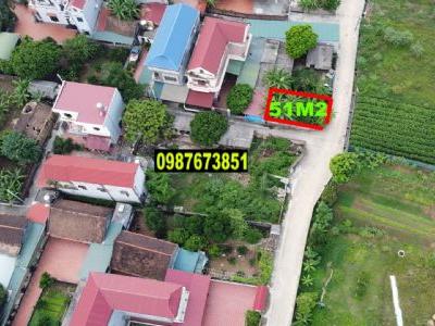 Cần Bán 2 lô 51M2 Xóm Núi -Nguyên Khê- Đông Anh - HN - 2 Mặt Tiền , 5M Hướng Bắc Hướng đông 9M