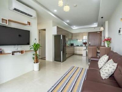 Cho thuê căn hộ cao cấp Masteri Millennium Q4 Diện tích: 65m2-2PN-2WC View thoáng mát Full nội thất