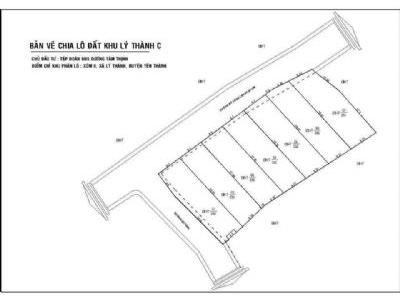 Bán đất xã Lý Thành Nghệ An Diện tích 220m2 đến 240m2 Rộng 8m , Dài 24m