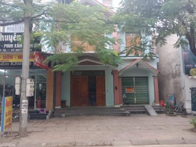 BÁN NHÀ + ĐẤT THỊ TRẤN BẰNG LŨNG CHỢ ĐỒN Nhà 2 tầng 1 tum Diện Tích 106,8m2
