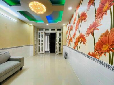 NHÀ BÁN PHẠM VĂN CHIÊU P13 GÒ VẤP.DT: 4.5 x 5m. Công nhận: 22,7m. Đúc trệt hai lầu gồm 3PN 3WC