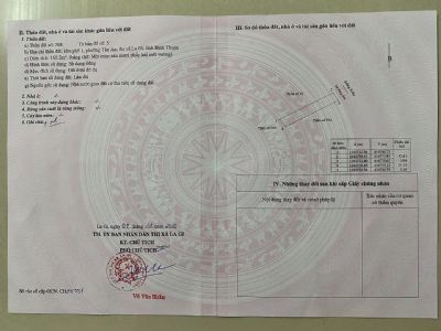 Đất đẹp Tân An ( KP 1 ) DT 5x32 Full thổ cư  Đường ôtô , bê tông rộng 6,6 m Gần trường, gần chợ