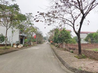 Gia đình cần mảnh đất tại Tái Định Cư Vai Réo - Phú Cát - Quốc Oai Diện tích 100m2 Mặt tiền 5m