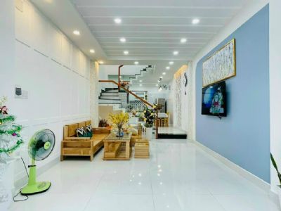 BÁN NHÀ LÊ VĂN THỌ P9 GÒ VẤP 3,8m x 11,5m Nở hậu 3,9m. Xây dựng full hết đất 42m2