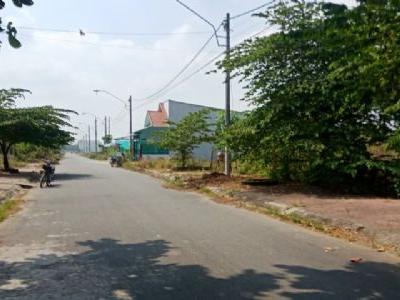 Bán đất Mặt tiền đường nhựa 12m, Khu đô thị Minh Linh, P5, Tp. Vĩnh Long Ngay khúc đông dân cư