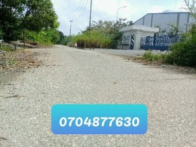 CẦN BÁN GẤP NỀN KHU CÔNG NGHIỆP TRẦN QUỐC TOẢN (P11-TPCL)DIỆN TÍCH 124,4M2 (ĐẤT CLN)