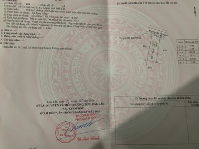 Bán lô đất cư suê 7,5x25 thổ cư 80mv!  Đất đẹp bằng phẳng, gần đường thông ymol Đường rộng 8m