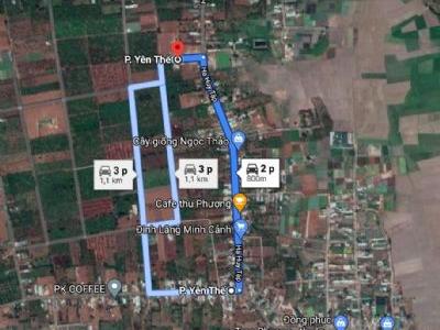 Cần bán gấp đất thổ cư toàn bộ 63 Hà Huy Tập phường Yên Thế giá rẻ chỉ 450 triệu nguyên lô