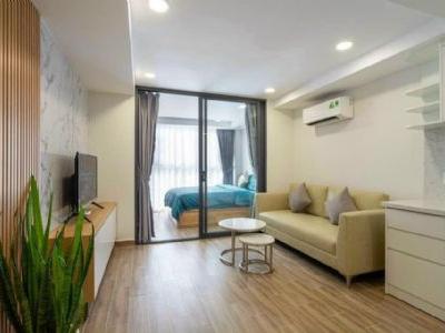 Cho thuê Căn hộ 55 Trần Đình Xu, Q1 Full nội thất, đầy đủ tiện nghi Cửa sổ thoáng mát