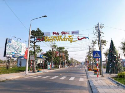 Ra nhanh lô ngoại giao kề góc DA Epic Town Điện Thắng Lô đất ngay ngã tư sát khu Chợ Đêm Điện Thắng