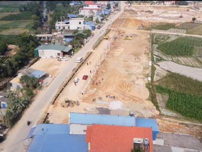 Bán Đất nền mặt đường đường tỉnh lộ 261 Ký Phú Đại Từ. 5x20=100m full thổ cư