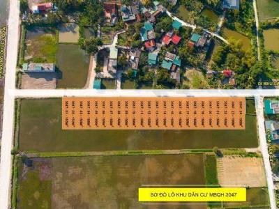Bán 52 lô đất đấu giá MBQH17, MBQH3036, MBQH3037, MBQH3047 Quảng Nhân, Quảng Xương.
