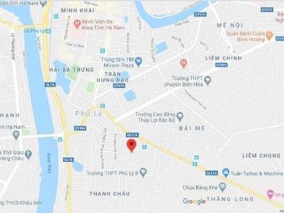 BÁN LÔ GÓC  mặt đường LÊ THỊ HỒNG GẤM giao với LÝ TRẦN THẢN – Thanh Châu, Phủ Lý