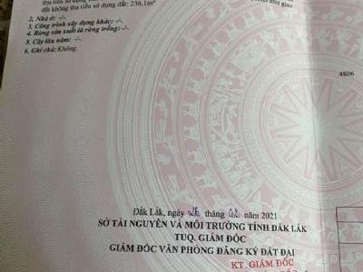 còn 1 lô duy nhất mặt đường bê tông cách đường mòn Hồ Chí Minh 800 m Diện tích 296,1m2