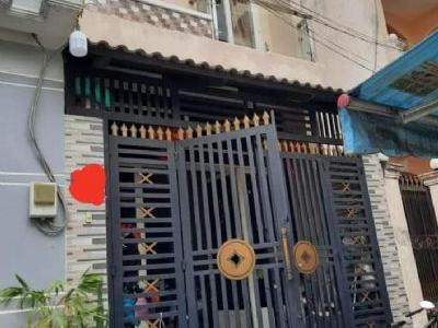 Nhà hxh Gò Dầu quận Tân Phú,  5.3tỷ còn thương lượng Dt 4 x 15m. 60m2, 3 tầng 2 sân thượng