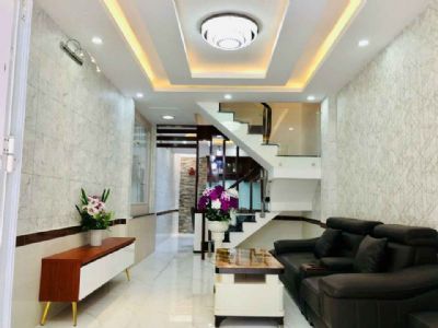 Bán nhà MT hẻm Nguyễn văn khối P8 Gv Dt 3.5x12 kết cấu trệt lầu 1PK ,1PB ,2PN,2WC ,ban công