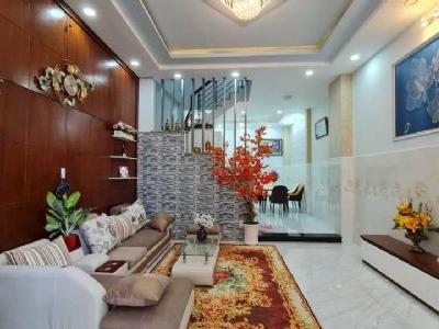 Bán gấp nhà phố khu vực trung tâm bậc nhất của Q Gò Vấp DT khủng 5,4 x 12 - 3 tấm 3 Phòng Ngủ