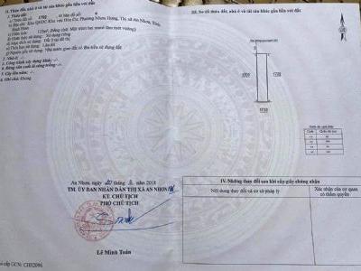 Bán lô đất gần thị đội Hòa cư Tx an nhơn Bình Định LH 0987497473